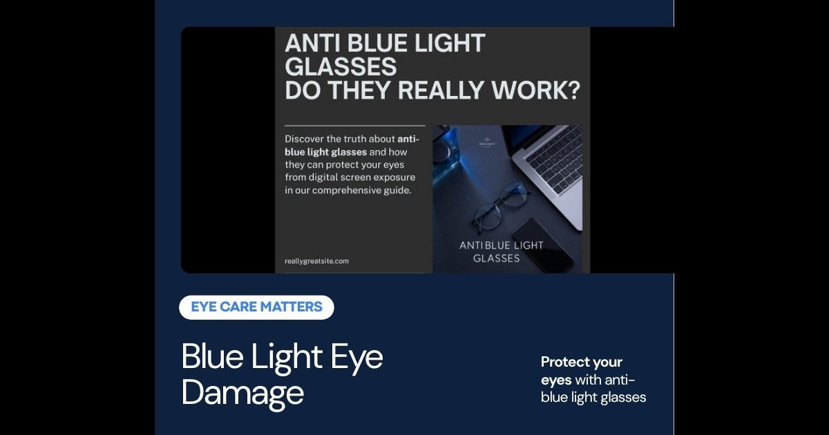 Blue Light Eye Damage From Mobile Screens | Nine Optic Bangladesh Blue light from mobile screens eye damage Bangladesh - Nine Optic anti-blue glasses