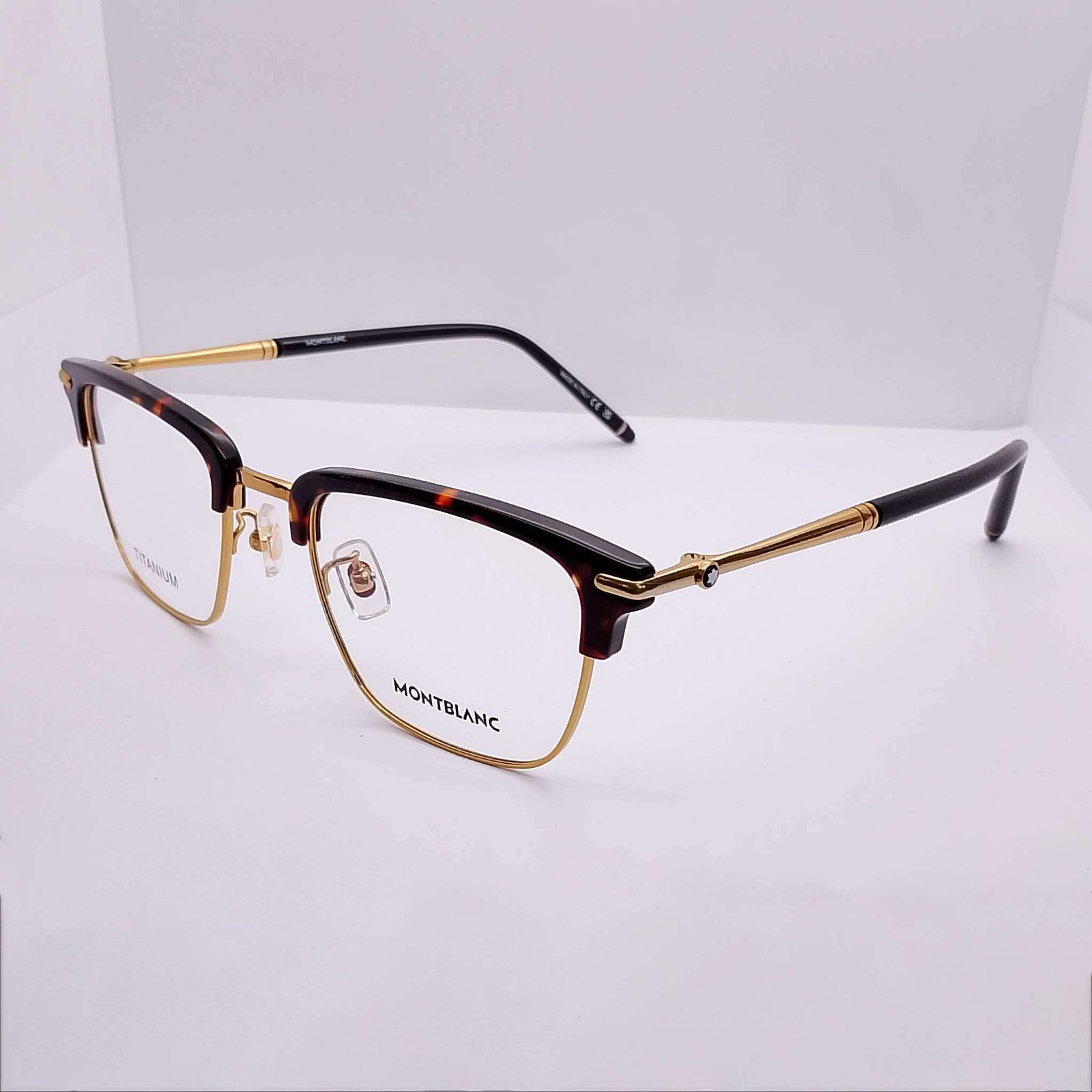 Montblanc full rim titanium eyeglasses Bangladesh Nine Optic