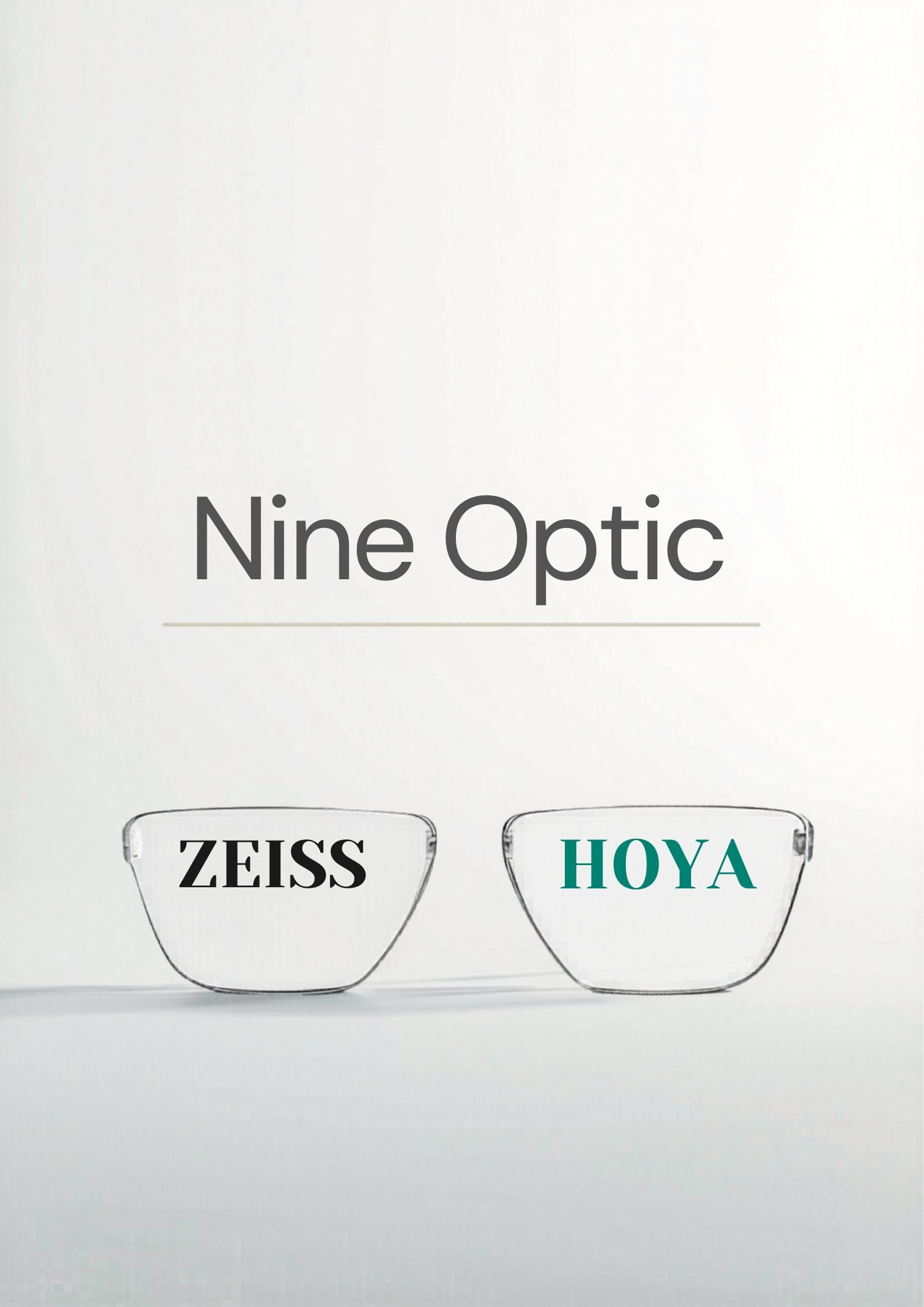 ZEISS and HOYA premium optical lenses side by side comparison Bangladesh