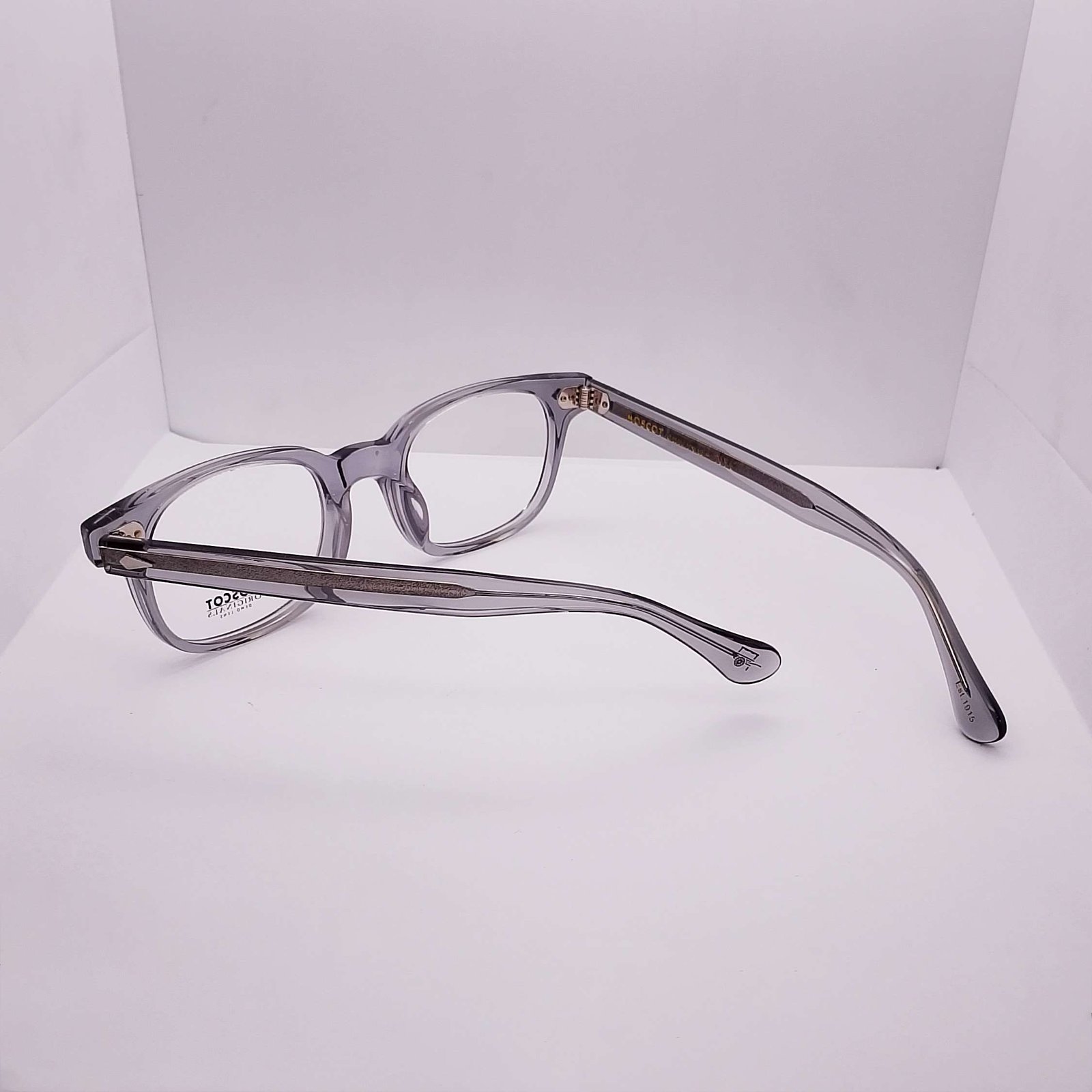 Moscot Boychik Light Grey eyeglasses β view 2 | Nine Optic Bangladesh