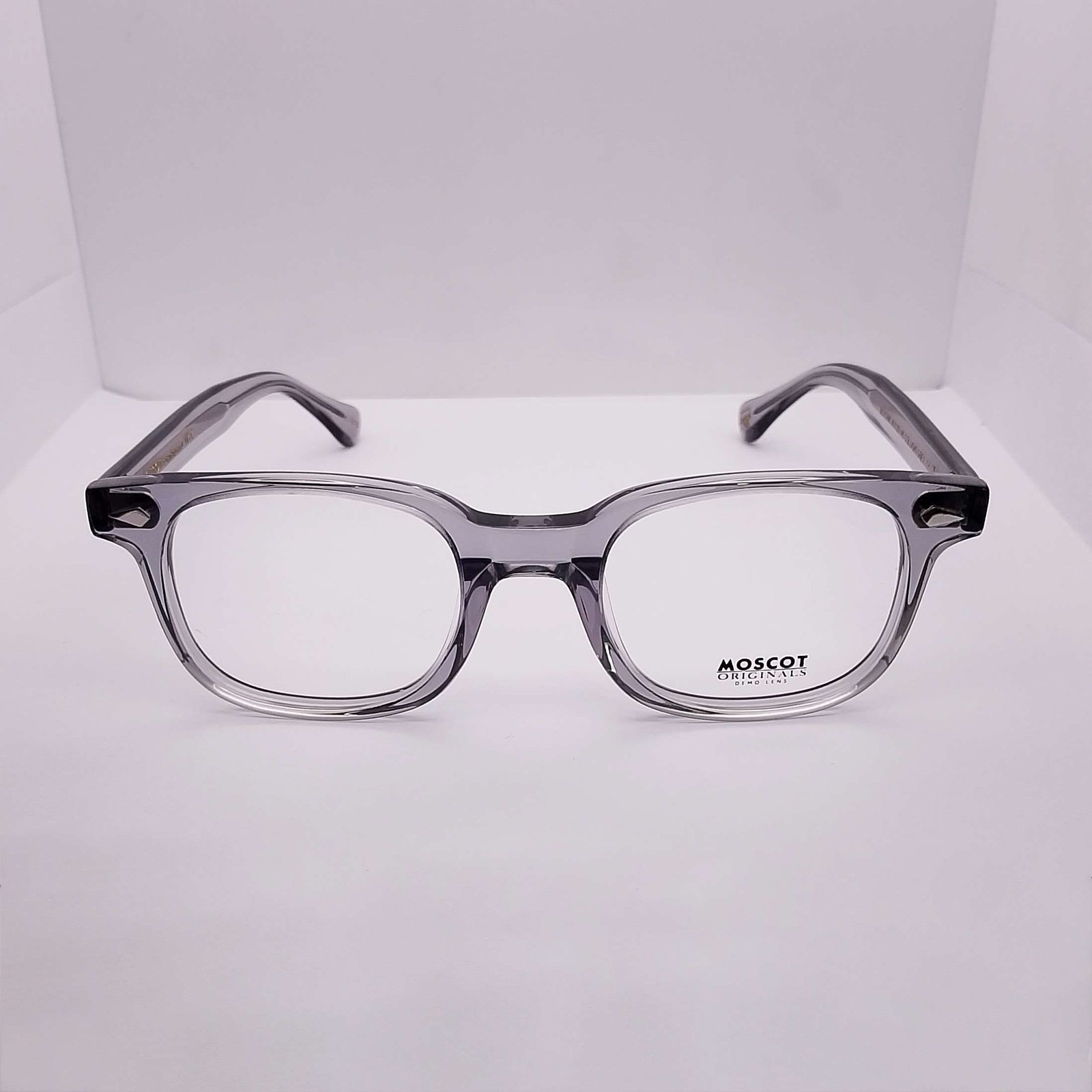 Moscot Boychik Light Grey eyeglasses β view 3 | Nine Optic Bangladesh