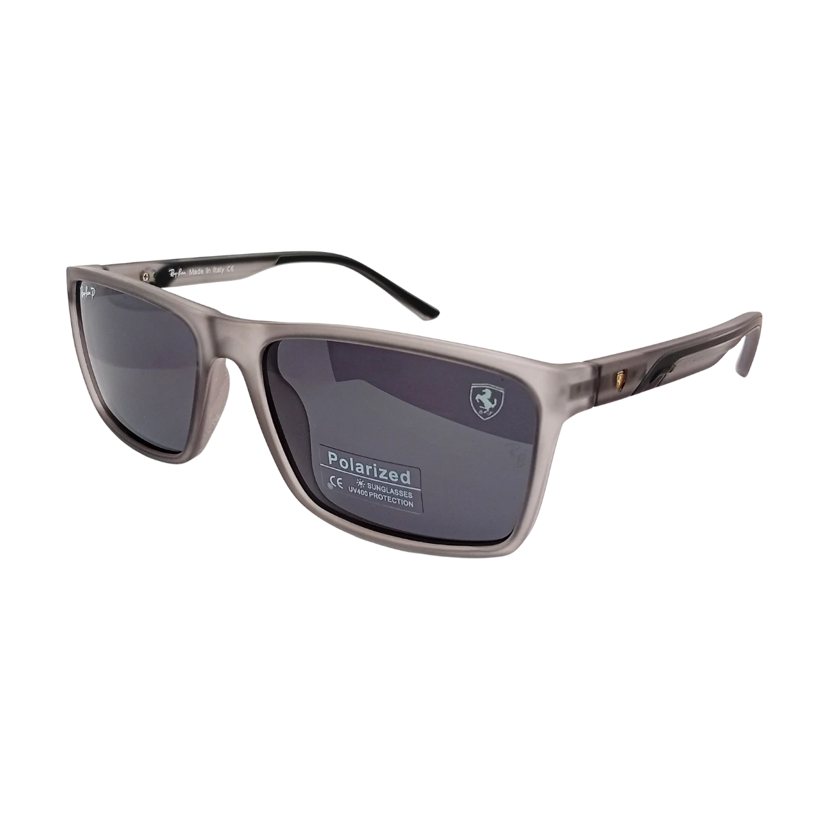 24017 Polarized Sunglass Black-Grey sunglasses — main view | Nine Optic Bangladesh