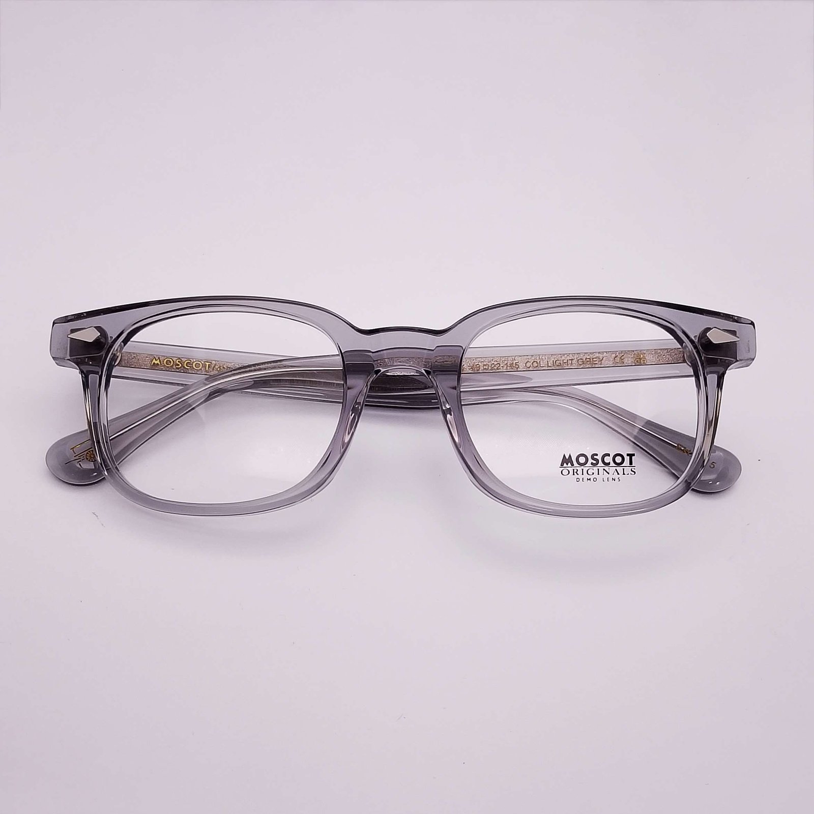 Moscot Boychik Light Grey eyeglasses β view 5 | Nine Optic Bangladesh