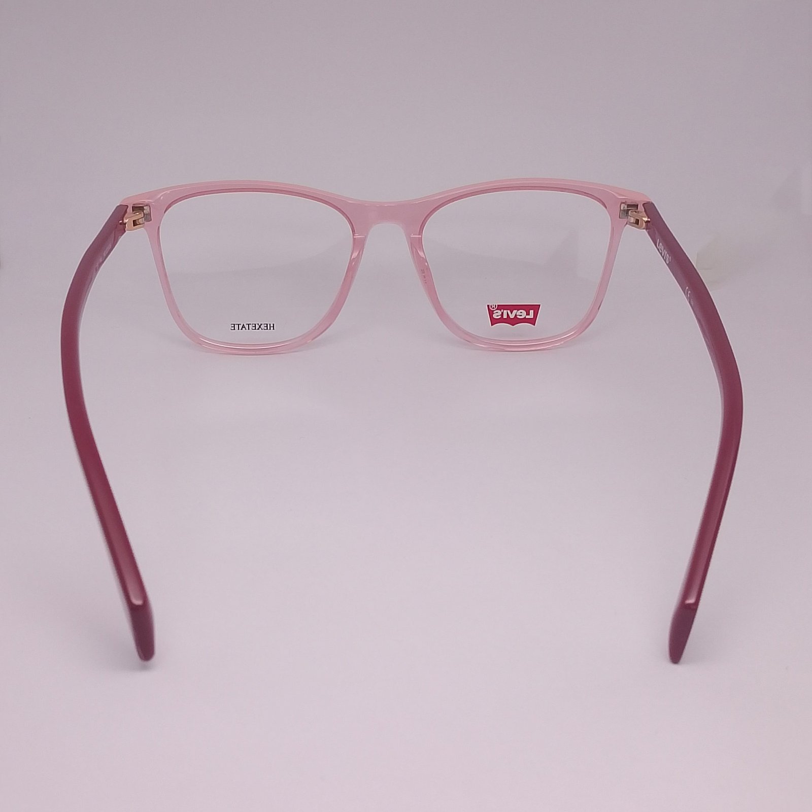 Levi's LV1003 Hexetate — detail view — authentic Levi's eyewear at Nine Optic Bangladesh