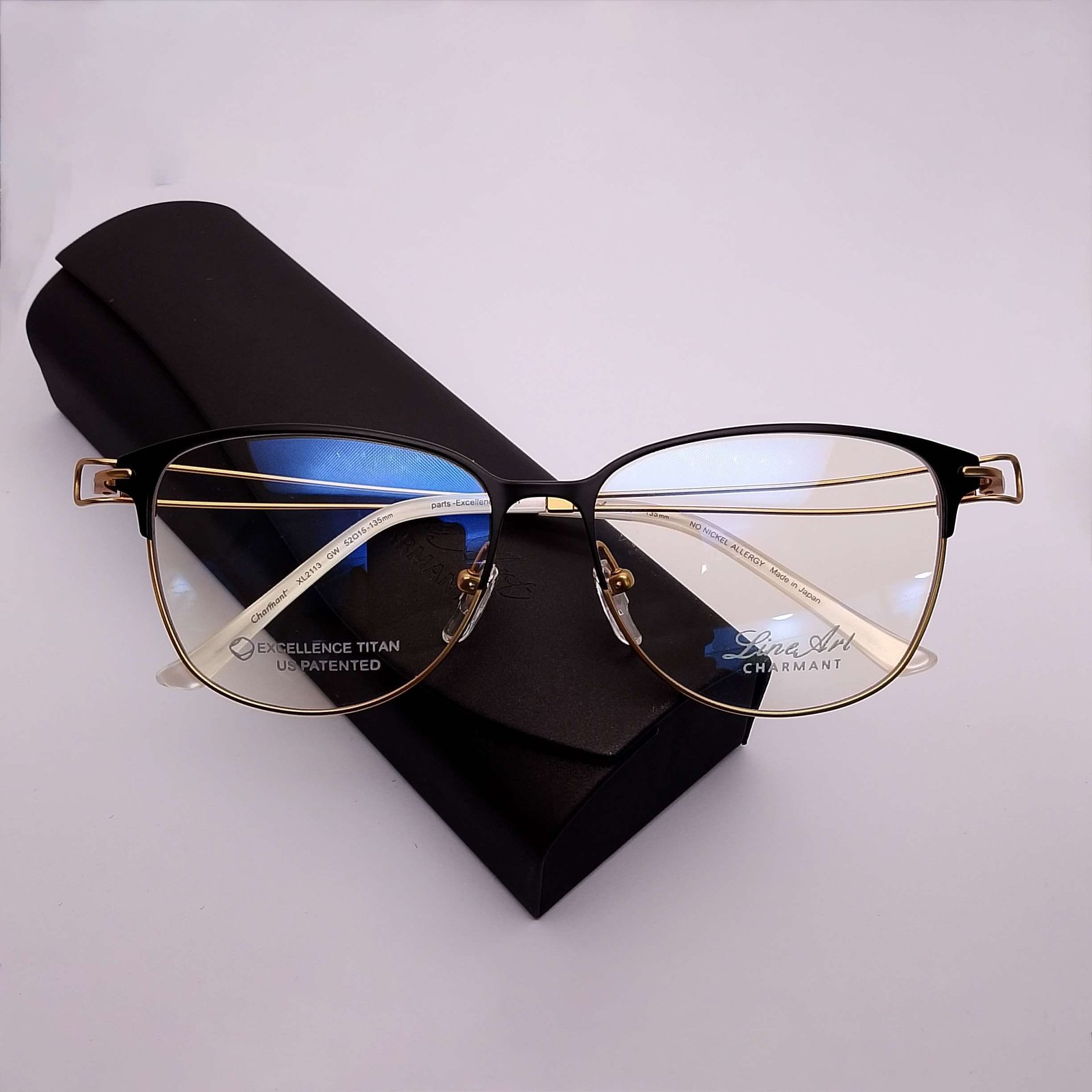 XL 2113 Line Art eyeglasses β view 3 | Nine Optic Bangladesh