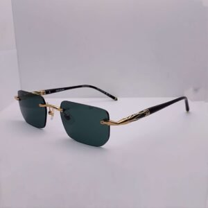 MB0348S Montblanc Rimless Sunglasses sunglasses — main view | Nine Optic Bangladesh