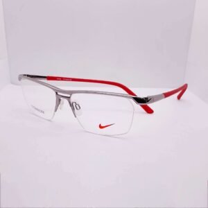 Exclusive Half Rim Nike NSKE 6044/1 Silver eyeglasses — main view | Nine Optic Bangladesh