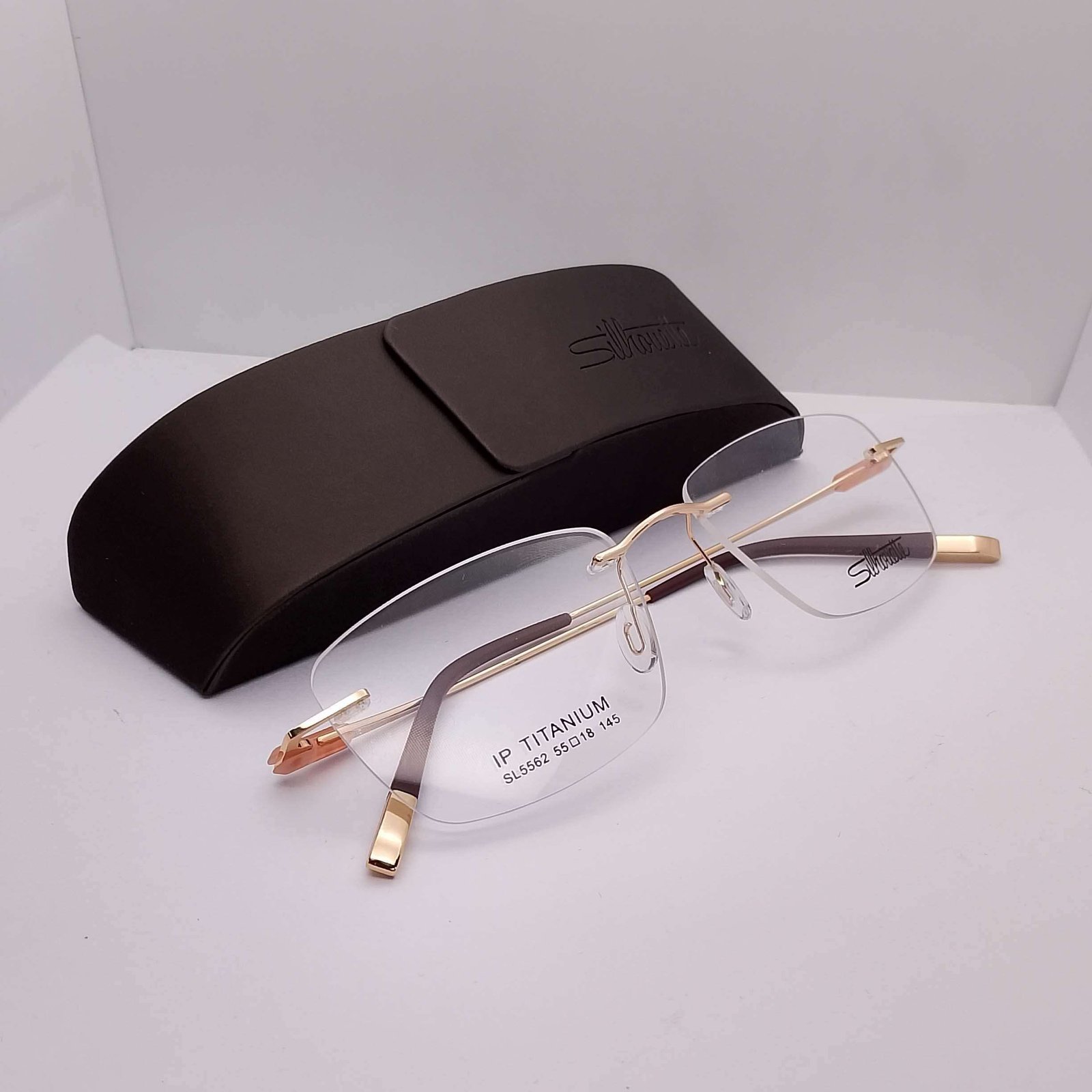SL5562 Silhouette Titanium Rimless eyeglasses — view 4 | Nine Optic Bangladesh