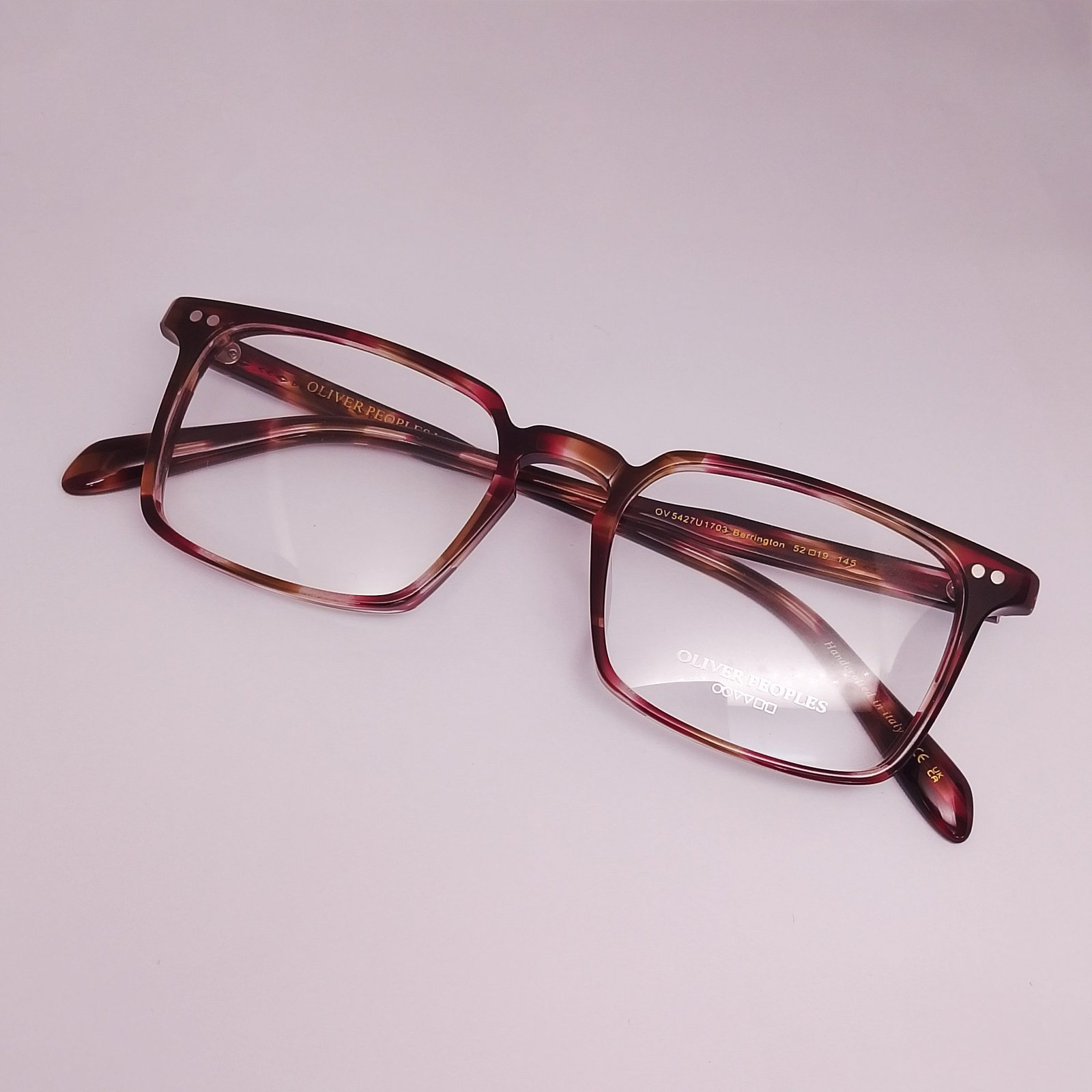 Oliver People LA OV 5427U Berrington Tortoise — angle view — authentic Oliver Peoples eyewear at Nine Optic Bangladesh