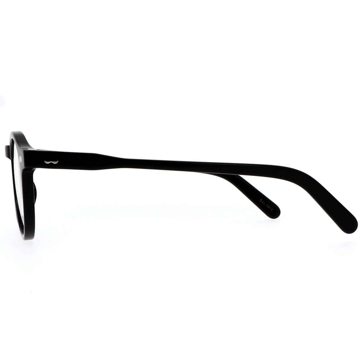 Moscot - Miltzen Black eyeglasses — view 3 | Nine Optic Bangladesh