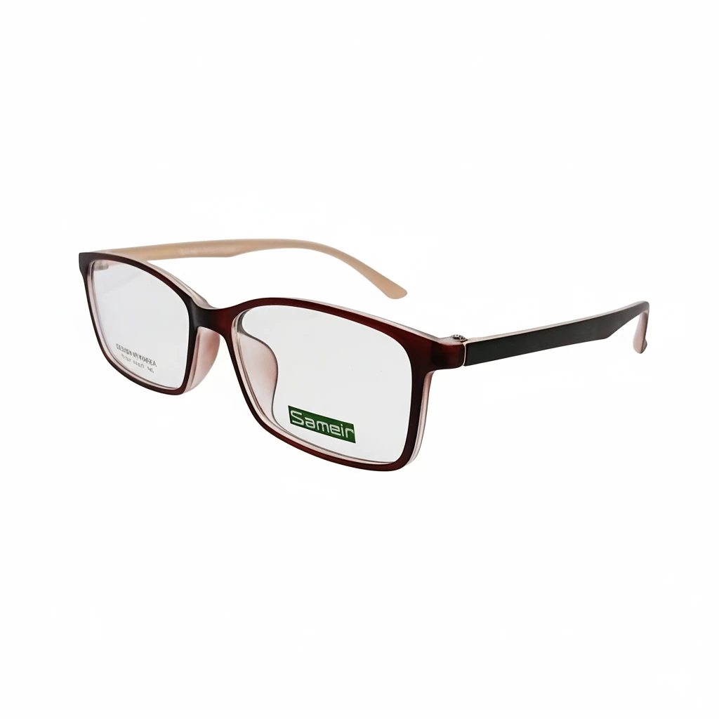 Sameir T3122 Brown eyeglasses — main view | Nine Optic Bangladesh
