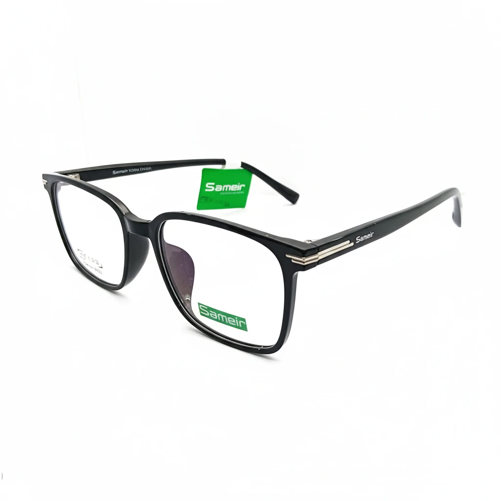 Sameir 18062 Black eyeglasses — main view | Nine Optic Bangladesh