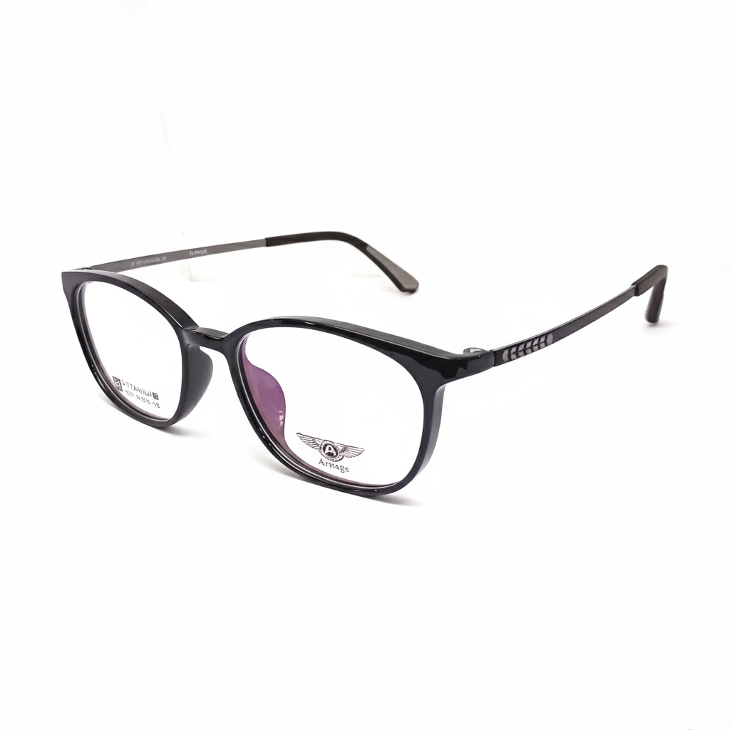Arnage - 5107 Black eyeglasses — main view | Nine Optic Bangladesh