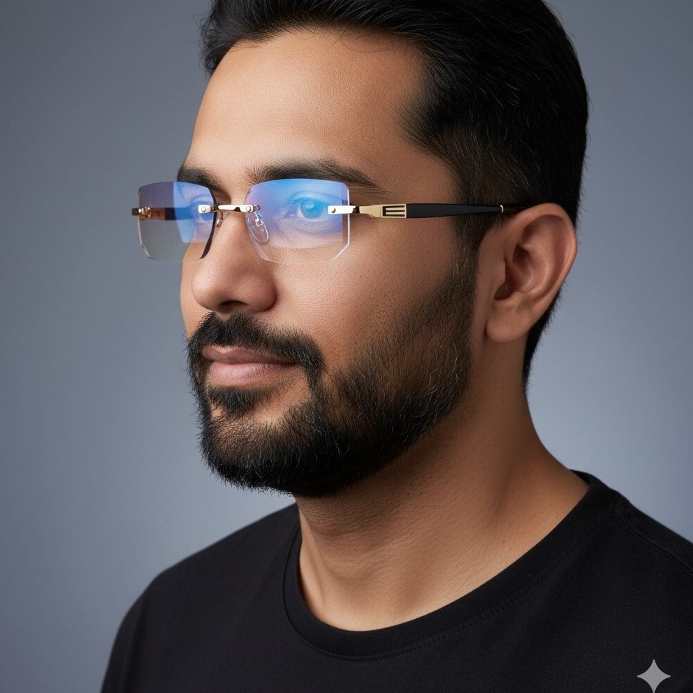 V007 Vision Pro reading glasses — main view | Nine Optic Bangladesh